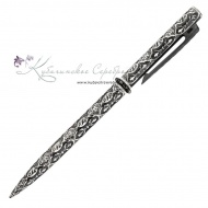 Ручка серебряная "Black Series" (Новинка)  2303/88