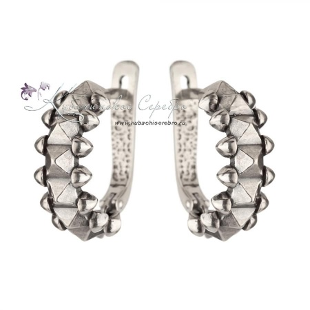 Серьги серебряные (Новинка)