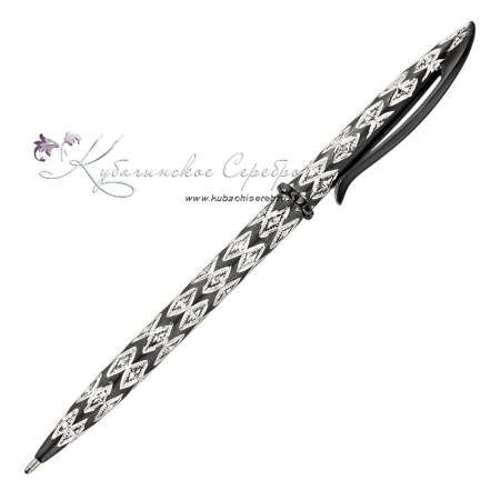 Ручка серебряная Black Series (Новинка) 